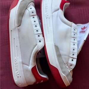 adidas Originals Rod Laver White Tennis Shoes Size 9